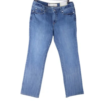 Jeans Ann Taylor Loft Original Corte Bota Elastizados Calce Clásico Talla 10 32 x31 Nuevos con Etiquetas Foto 1 de 4