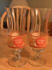 Southern comfort beer glass Set Of 2 Rare