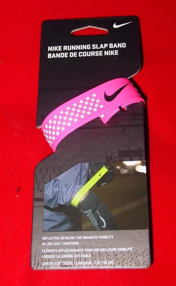 Nueva banda reflectante de seguridad con licencia Nike para correr ciclismo BA Foto 1 de 1