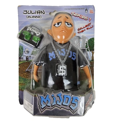 Mijos Homies Julian (Bubba) Serie 1 6” Figura Dañada Blister Pack/Cartón Foto 1 de 4