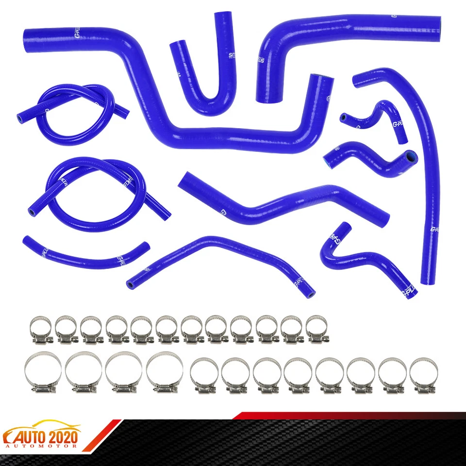 Fit For Blue Silicone Radiator Hose Kit 94-01 Honda Acura Integra RS LS GS B18B1 Foto 1 de 4