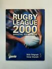 The Rugby League 2000 Official NRL Sticker Album 100% Complete with all Stickers