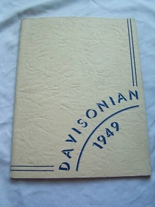 1949 DAVISON HIGH SCHOOL YEARBOOK DAVISON, MICHIGAN  DAVISONIAN - Picture 1 of 1