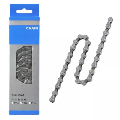 MARKENLOS CN-HG40 PARA SHIMANO 6/7/8 compartimentos 116 eslabones cadena de bicicleta cadena de bicicleta de montaña -DE