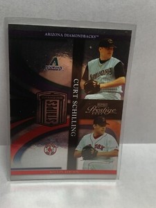 2005 Playoff Prestige Changing Stripes Foil #3 Curt Schilling D'backs-Sox #d/100