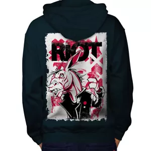 Sudadera con capucha Wellcoda UK Donkey Cool Animal para hombre - Imagen 1 de 14