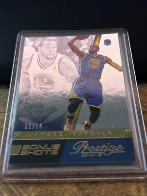 2014-15 Panini Prestige Gold Bonus Shots 2/10 Andre Iguodala Foto 1 de 4