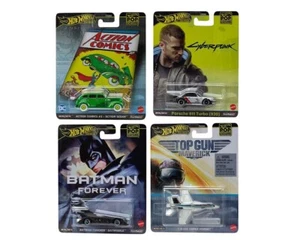 Hot Wheels Premium Pop Culture F 2024 Set of 4 Cars HXD63-956F 1/64 - Picture 1 of 5