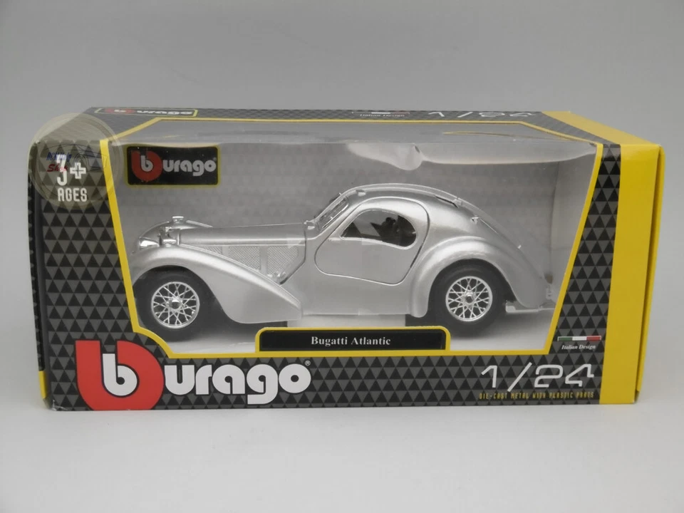 Bugatti Atlantic - Burago 1:24 - BU22092SI - Immagine 1 di 1