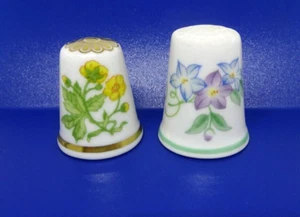 "Flor del año 1986 porcelana Fingerhut" - Imagen 1 de 4