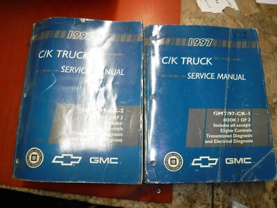 Camioneta pickup GMC CHEVY C/K 1997 Blazer suburban Jimmy manuales de servicio de fábrica Foto 1 de 4