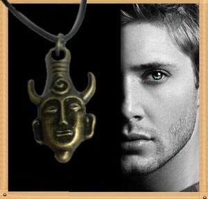 Supernatural pendentif Dean collier simple face amulette amulet Dean's necklace - Imagen 1 de 1