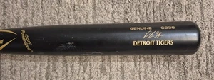 Tigers PEYTON GRAHAM 2024 Game Used LOUISVILLE SLUGGER Cracked Bat - Bild 1 von 6