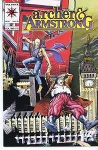 Archer und Armstrong #10 Valiant Comics (1993) Sehr guter Erhaltungszustand/NM - Bild 1 von 2