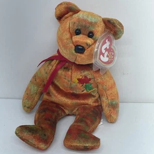 Ty Beanie Babies Kanata MWMT Exquisite Autumn Colors & Leaves - Saskatchewan Can - Picture 1 of 6