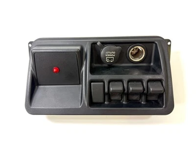 Jeep Wrangler TJ/LJ 2003-2006 bisel interruptor central OD limpiaparabrisas trasero descongelador trasero Foto 1 de 3