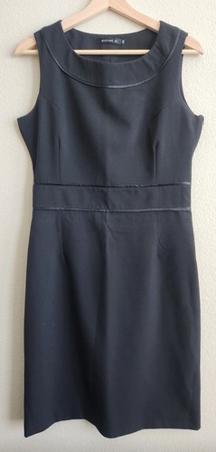 VETEMENTS Mini Abito Donna Nero Madame Ms Taglia 42 (US 12) Elegante e Chic