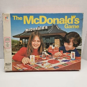 The McDonald's Game Milton Bradley Gioco da Tavolo Vintage 1975 *Vedi Descrizione Giocattolo - Foto 1 di 18