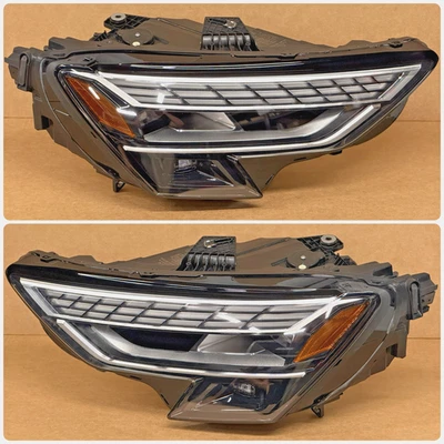 ✨MINT! 2025-2026 AUDI A3 S3 RIGHT & LEFT LED W/O MATRIX COMPLETE HEADLIGHTS OEM Foto 1 de 4