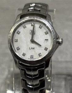 Tag Heuer Damen Glieder Perlmutt Uhr - Ref Nr - WJF1414 - Bild 1 von 15