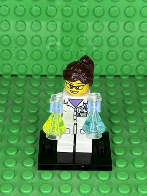 LEGO CMF Serie 11 Científico - Minifigura Coleccionable Dama Mujer - Completa Foto 1 de 2