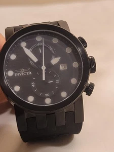 Invicta DNA RACER Chronograph Modell 10427 46mm Herren Chronograph Schwarz Uhr - Bild 1 von 8