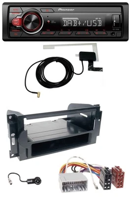 Pioneer 1DIN MP3 DAB USB AUX Autoradio für Chrysler PT Cruiser 300C Dodge Jeep C - Bild 1 von 4