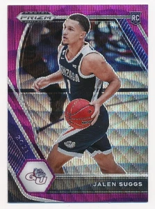 Jalen Suggs 2021-22 Panini Prizm Draft Picks PURPLE WAVE PRIZM VARIATION RC #3 - Picture 1 of 2