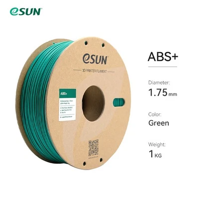 eSUN -Wholesale- 10 Rolls ABS+ Filament 1.75mm High Toughness 1KG For 3D Printer - Image 1 of 4