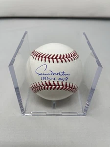 Paul Molitor firmato WS MVP ufficiale MLB Baseball Beckett COA con cubo - Foto 1 di 6
