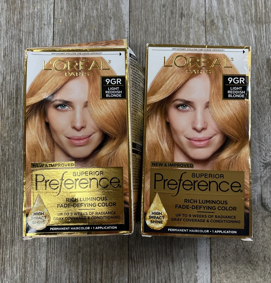L'Oréal Paris Superior Preference Permanent Hair Color 9gr Light Golden Reddish