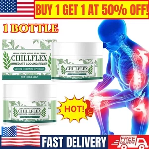 CHILLFLEX Menthol Soothing Cream Joint Activities Throughout The Body 3.5oz - Picture 1 of 17