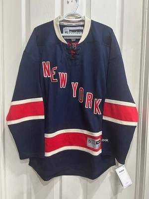 New York Rangers Officially Licensed RBK NHL Jersey size: M, L, XL - Image 1 of 4