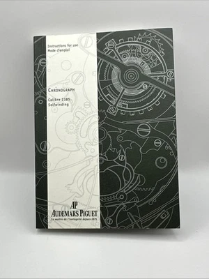 Audemars Piguet Cronógrafo Cuerda Automática Calibre 2385 Cronógrafo Folleto OEM Foto 1 de 4