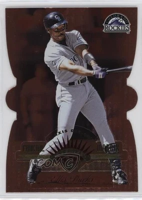 1997 Leaf Die-Cut Fractal Matrix Ellis Burks #120 - Image 1 of 2