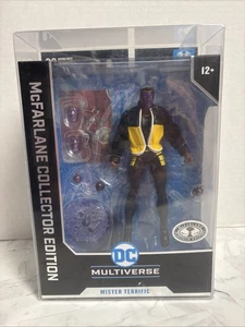 DC McFarlane Toys Mister Terrific Justice Society America Platinum Ed NEW!!! - Picture 1 of 6