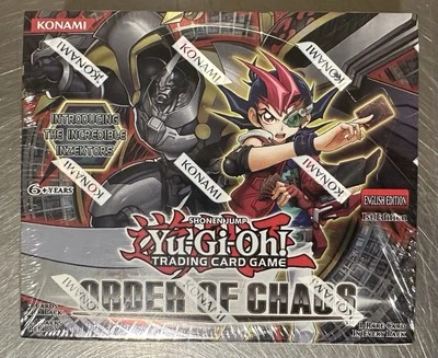 Yu-Gi-Oh Order of Chaos Booster Box 1ª Edición Sellado de Fábrica Foto 1 de 4