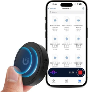 Elasound 132GB Voice Activated Digital Recorder – 9800 Hours Audio, Noise Cancel - Picture 1 of 12