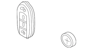 Genuine Nissan Keyless Entry Transmitter 285E3-5AA1C - Picture 1 of 3