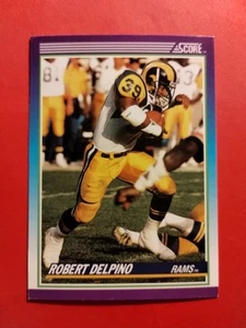 1990 Score - Robert Delpino #184 Rams - Picture 1 of 6