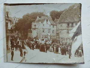 Paderborn Fotografie Umzug am Neuhäuser Tor um 1890/1900 - RRR  - Bild 1 von 3