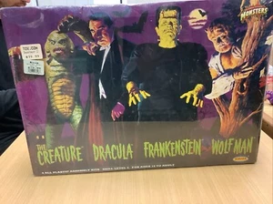 AURORA UNIVERSAL MONSTERS LTD ED FRIGHTENING 4 PACK MODEL KIT MISB! - Picture 1 of 2