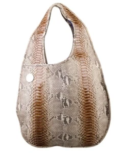 ❤️NUR HEUTE❤️SERGIO ROSSI PYTHON SCHLANGENLEDER HOBO BAG - Bild 1 von 5