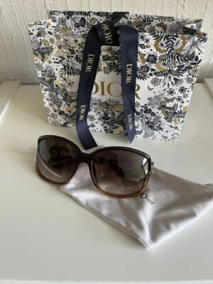 DIOR | TRENDIGE DESIGNER BRILLE🕶️VOLUTE 2 🕶 060 L JS🕶️HONIGBRAUN | NEUWERTIG - Bild 1 von 4