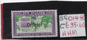 New Zealand GV1 1940 Official o/print 6d sg O148 HH.Mint - Picture 1 of 2