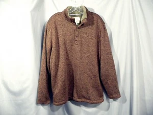 Weatherproof Vintage Men's Fleece Lined Long Sleeve Sherpa  Shirt Size L - Picture 1 of 7