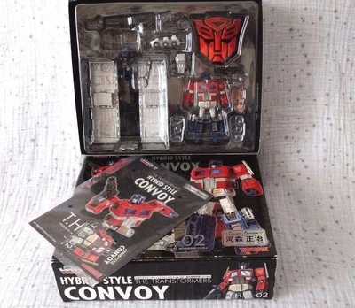 TransFormers THS-02 Die Cast Optimus Prime Convoy w Trailer Roller Takara Rare - Image 1 of 3