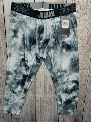 Jordan Dri-Fit Compression  Tie Dye Pants Size XL Youth Boys Multi 953236 001 - Image 1 of 4