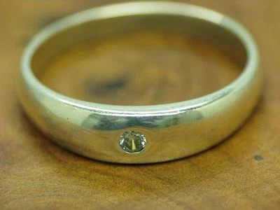 925 Sterling Silber Ring mit Zirkonia Besatz / Echtsilber / RG 57 / 3,1g - Bild 1 von 3