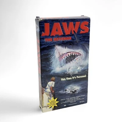 Jaws The Revenge VHS VCR Video Tape Movie Used  - Image 1 of 4